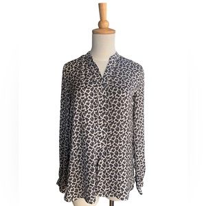 Mango Suit Collection Paisley Satin Blouse